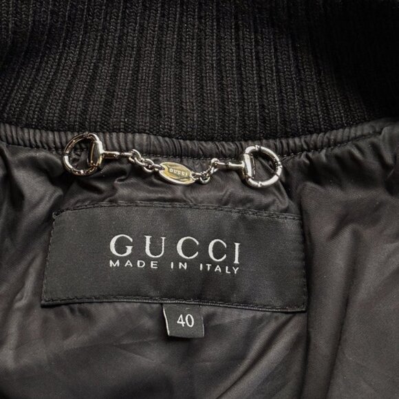 Gucci 2014 Black Toggle Accent Down Puffer Jacket - Picture 8 of 15